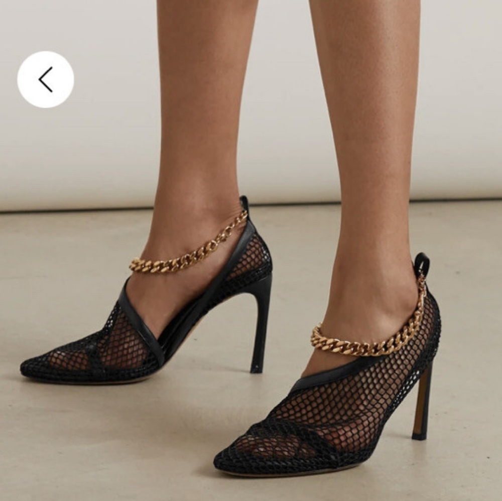 Bottega Veneta Mesh Heels